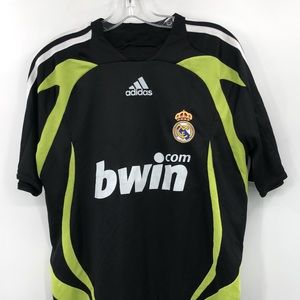 Adidas Real Madrid Soccer Jersey Van Der Vaart Men’s Size Medium